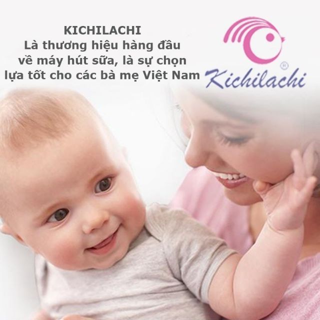 Máy hút sữa cầm tay kichilachi -  tặng 6 túi trữ sữa