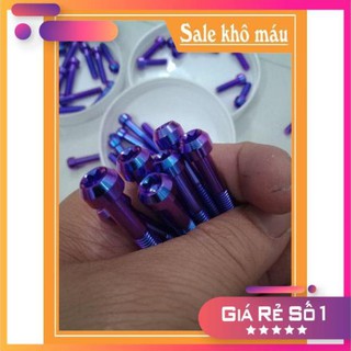 Ốc titan gr5 6li20 trụ