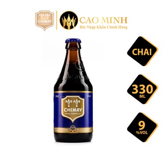 Bia Chimay Xanh 9% Chai 330ml Nhập Khẩu Bỉ