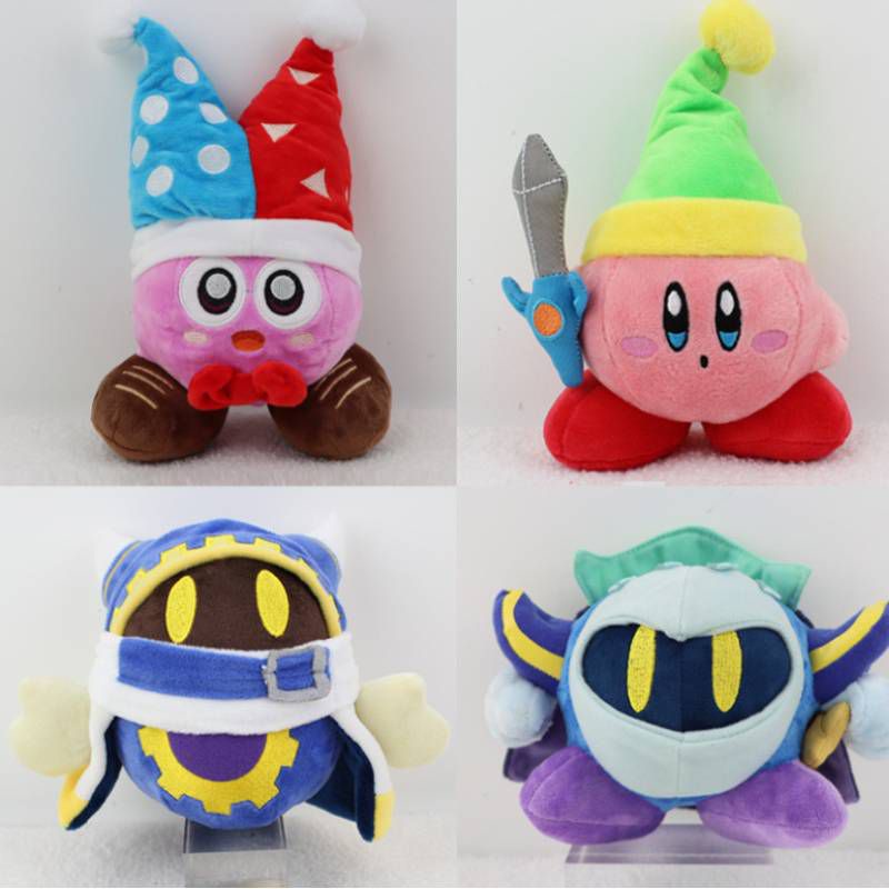 New Cute Game Kirby Peluche Marx Magolor Meta Knight Soft Stuffed Toys Kids Girls Present Bed Toys