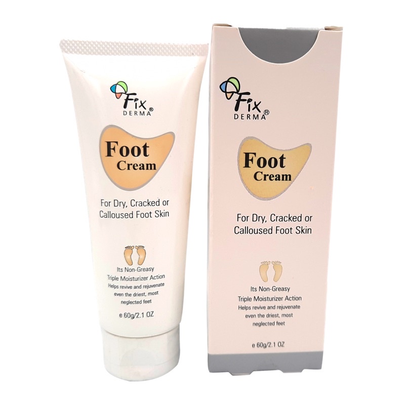 Kem Dưỡng Mềm Mịn, Chống Nứt Nẻ Gót Chân Fixderma Foot Cream 60g