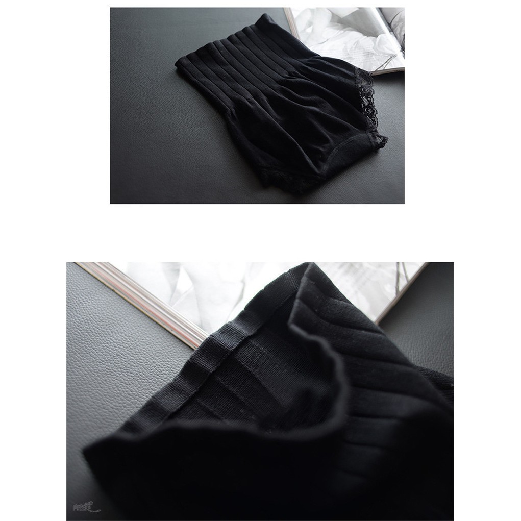 Quần Lót Lưng Cao Định Hình Eo Phối Ren Quyến Rũ Cho Nữ | BigBuy360 - bigbuy360.vn