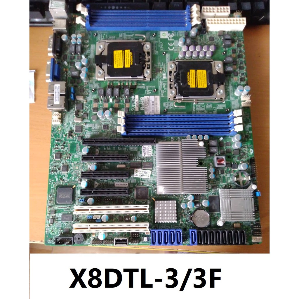 [Mã 1911ELSALE hoàn 7% đơn 300K] Main SuperMicro X8DTL 2 CPU Dual CPU x58 1366 X5670 Bo mạch chủ