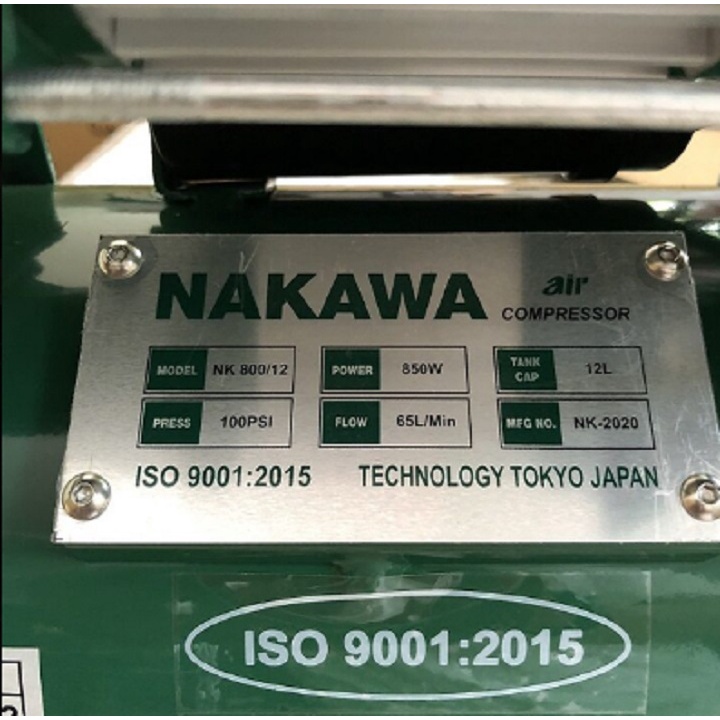 Máy nén khí NAKAWA 12L - Hàng cao cấp