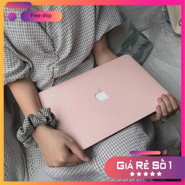 [Giá Sỉ] Combo Ốp + Phủ phím màu Hồng Pastel cho Macbook