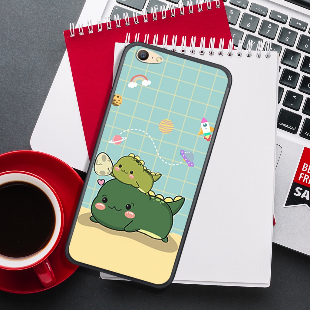 [HOT]ỐP OPPO A33 - A37 - F1 Plus - A39 - A57  , IN HÌNH KHỦNG LONG CHIBI SIÊU DỄ THƯƠNG.