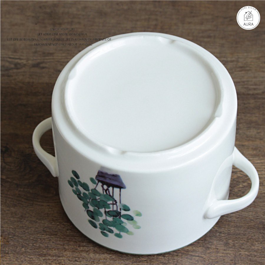 Thố chưng yến sứ cách thủy cao cấp 450 - 850ml- Không Chì - An Toàn Tuyệt Đối Khi Dùng - Hàng chuẩn loại 1 | BigBuy360 - bigbuy360.vn