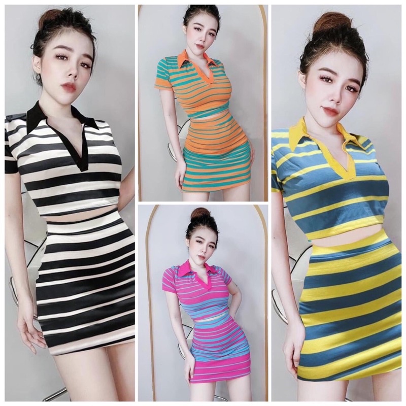 SET CHÂN VÁY + ÁO SỌC