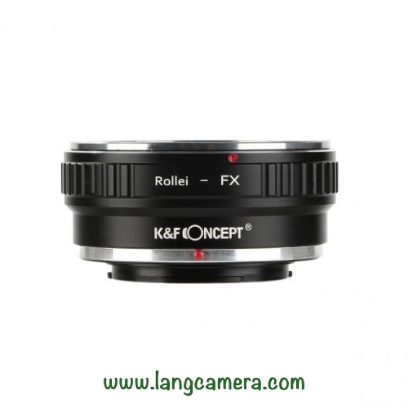 Ngàm chuyển QBM-FX hiệu K&amp;F Concept (sử dụng lens Rollei QBM trên máy Fujifilm)