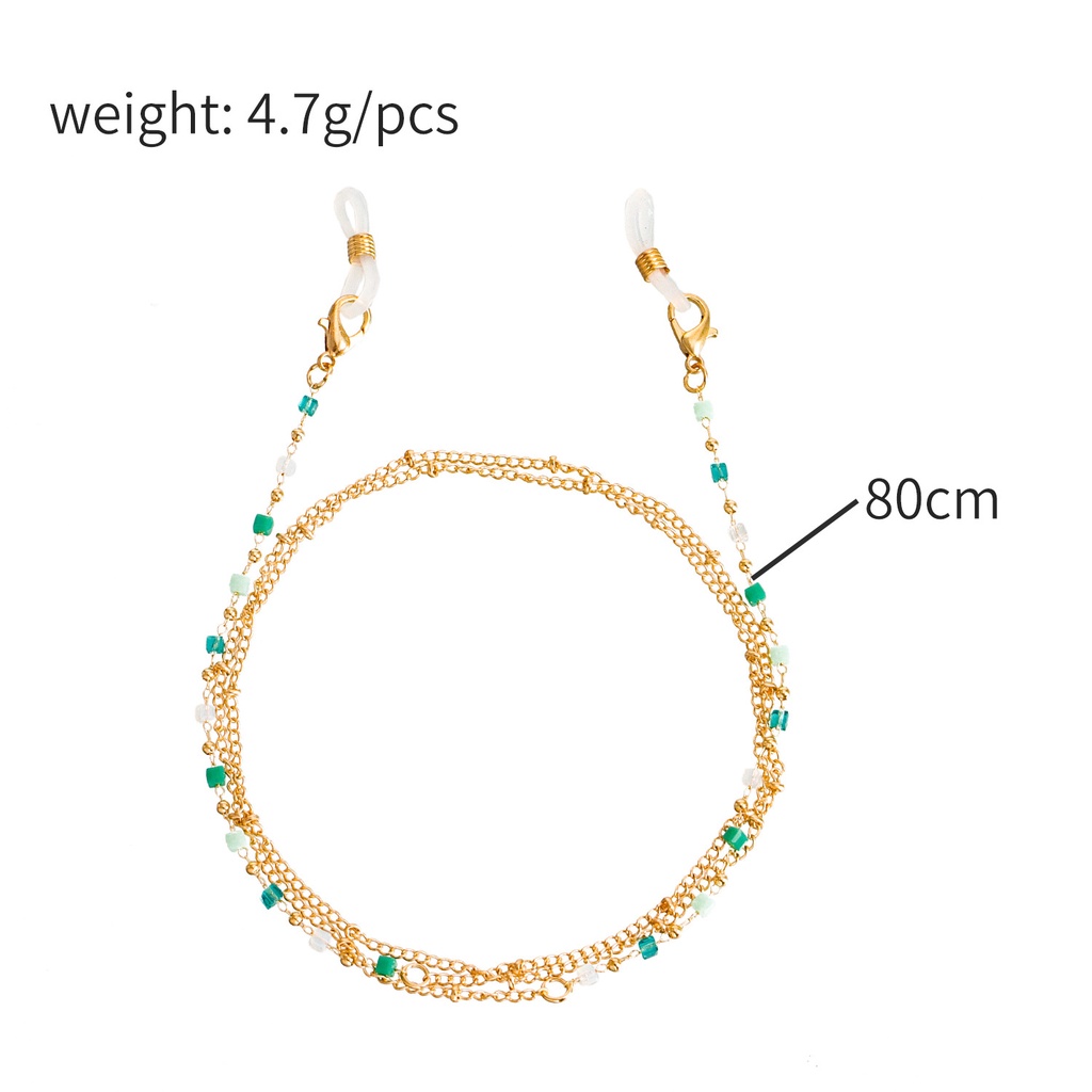 Dây Đeo Kính Mát Đính Đá Nhiều Màu Sắc Thời Trang