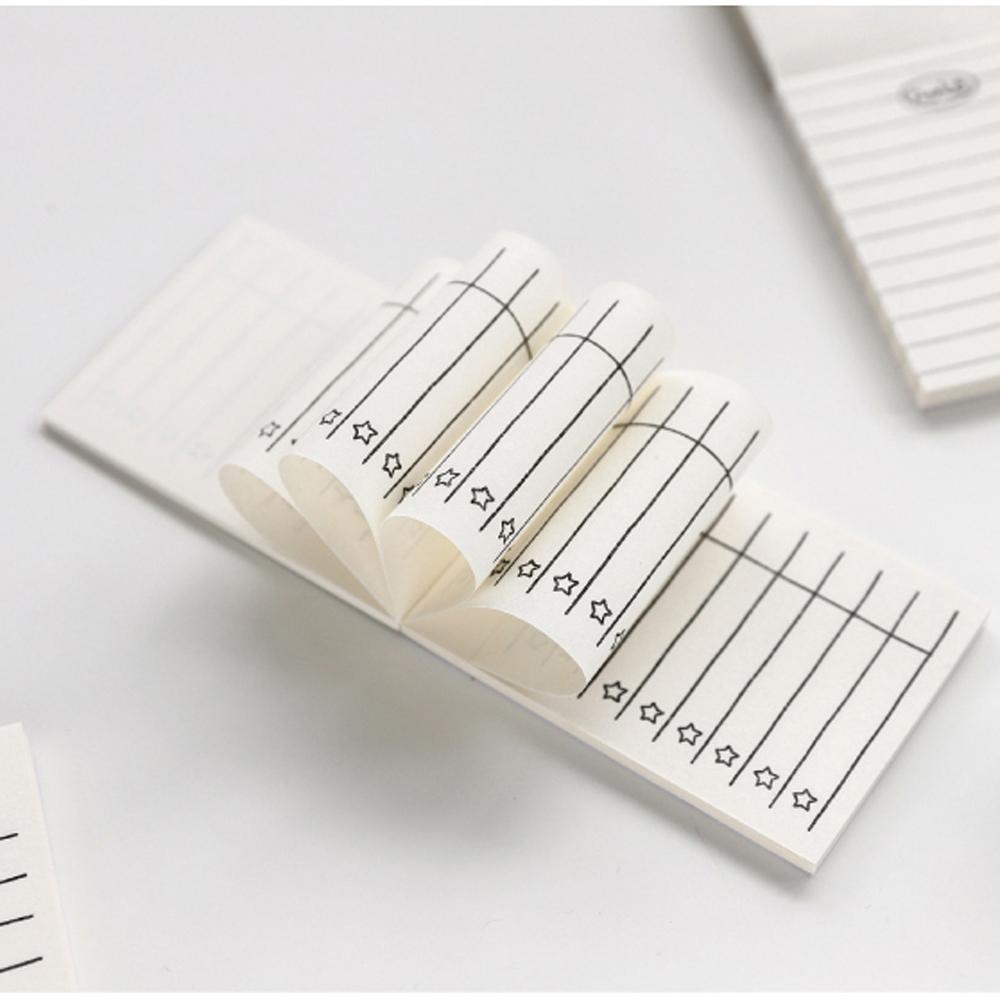ELEGANT Giấy Note Ghi Chú Lên Kế Hoạch Hàng Ngày Thanh Lịch