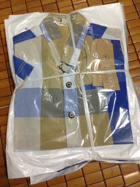 [ XẢ HÀNG ] Áo sơ mi bé trai, chất kate cotton đẹp, mát