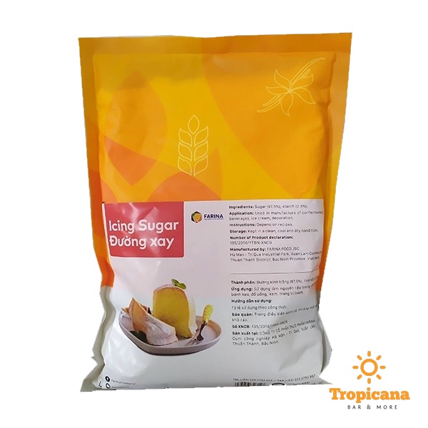 Đường xay Farina 1kg