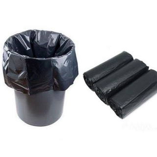 3 CUỘN BỌC TÚI NI LÔNG ĐỰNG RÁC MÀU ĐEN TỰ PHÂN HỦY THÂN THIỆN MÔI TRƯỜNG DÙNG TRONG GIA ĐÌNH, QUÁN ĂN