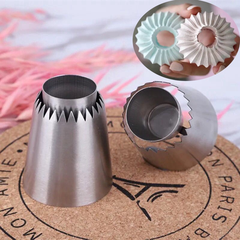 Đuôi Bắt Bông Kem Trang Trí Bánh Bằng Thép Không Gỉ