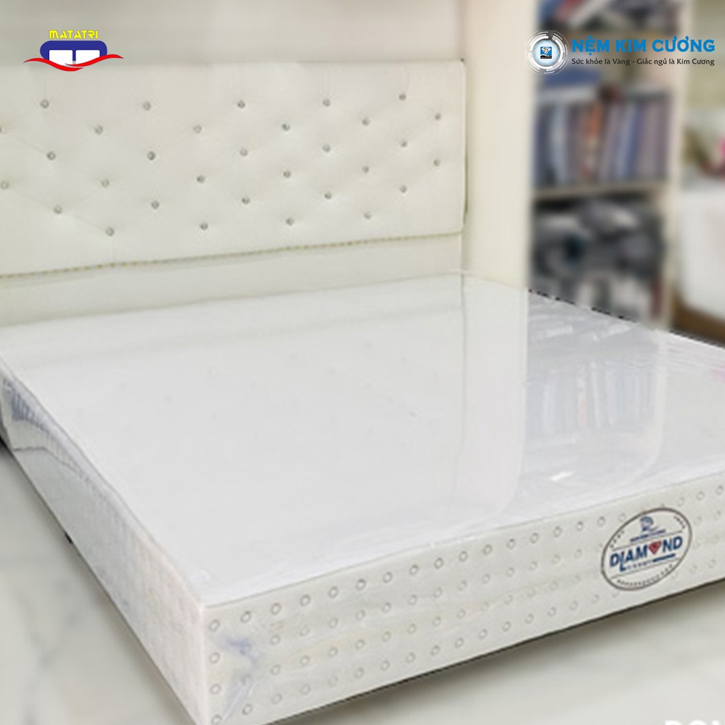 Divan giường khách sạn cao cấp chính hãng Kim Cương cao 24 cm.