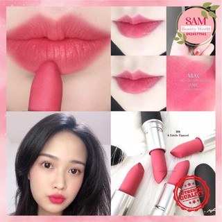 Son Mac 301 A little Tamed - Màu hồng cánh hoa anh đào - Matte lipstick