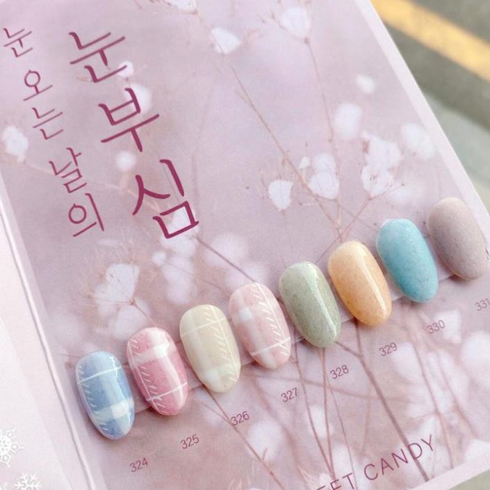 Sơn gel Hàn quốc chai lẻ 10ml Sweet candy nail Bộ sưu tập Noon Boo sim 2020
