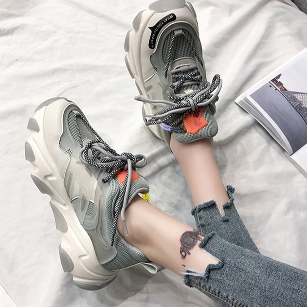 [SẴN Sz 35,36,39] Giày thể thao Sneaker nữ Ulzzang Quảng Châu GTT3