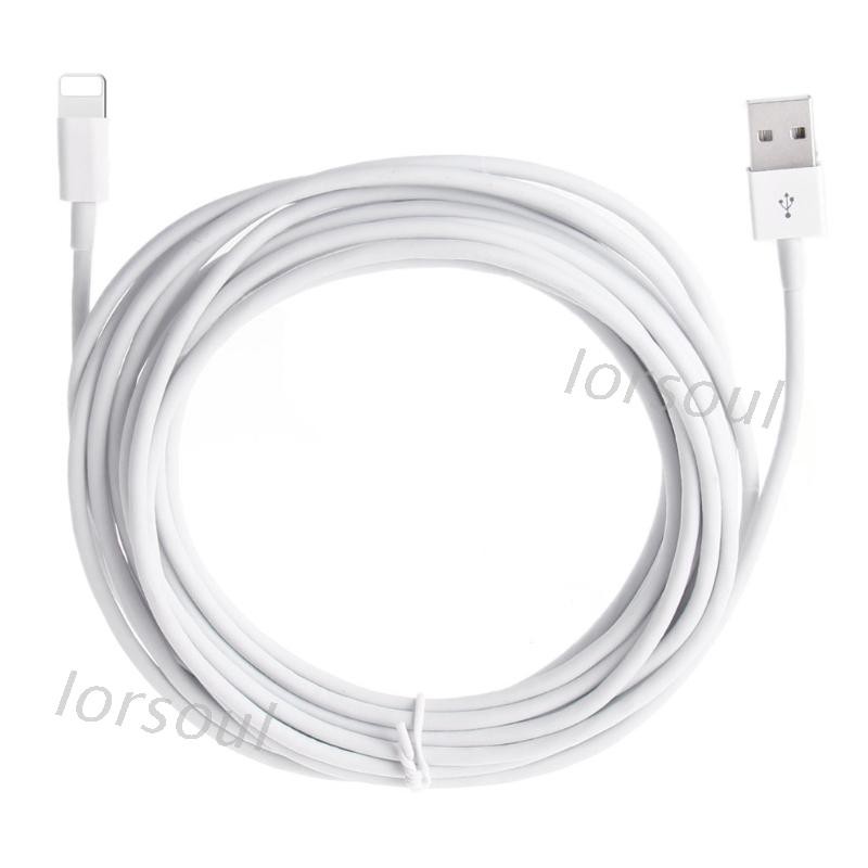 IPHONE Dây Cáp Sạc Dữ Liệu Usb Dài 5m Cho Iphone Ipad Airpod