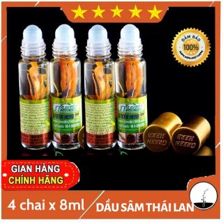 Dầu sâm thái lan (combo 4 chai)