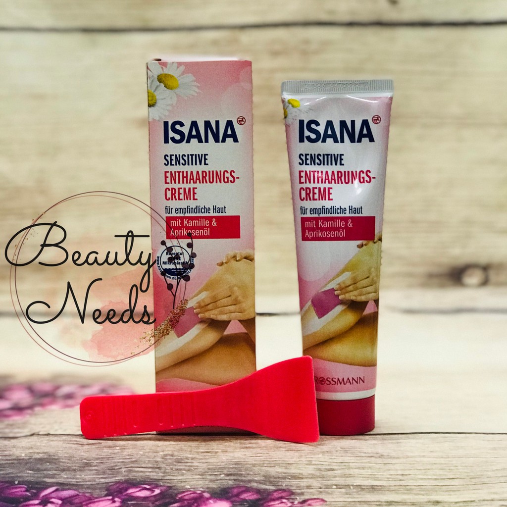 Kem tẩy lông Isana cho da nhạy cảm 125 ml hàng Đức