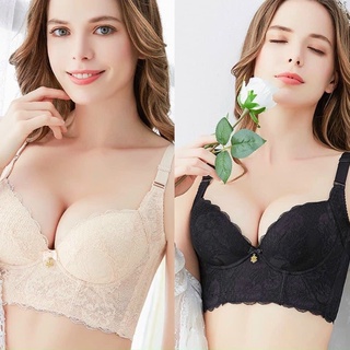 Áo lót phối ren siêu độn mút bông mềm thông hơi- hàng không gọng, nâng ngực lớp phủ ren ôm trọn ngực