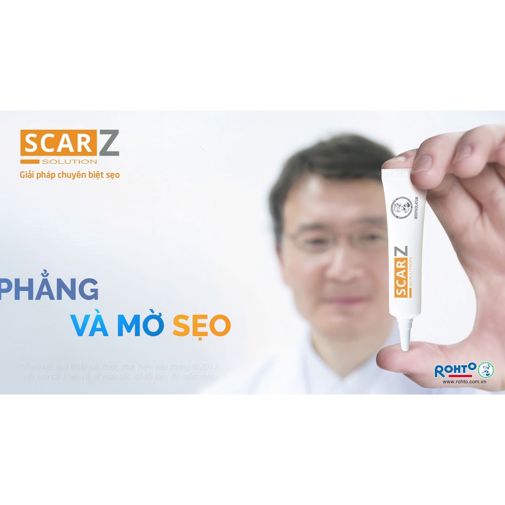 ✅ (CHÍNH HÃNG)  Gel giảm sẹo chuyên biệt ScarZ Solution 12gr giúp hỗ trợ làm phẳng, mờ sẹo và đều màu da