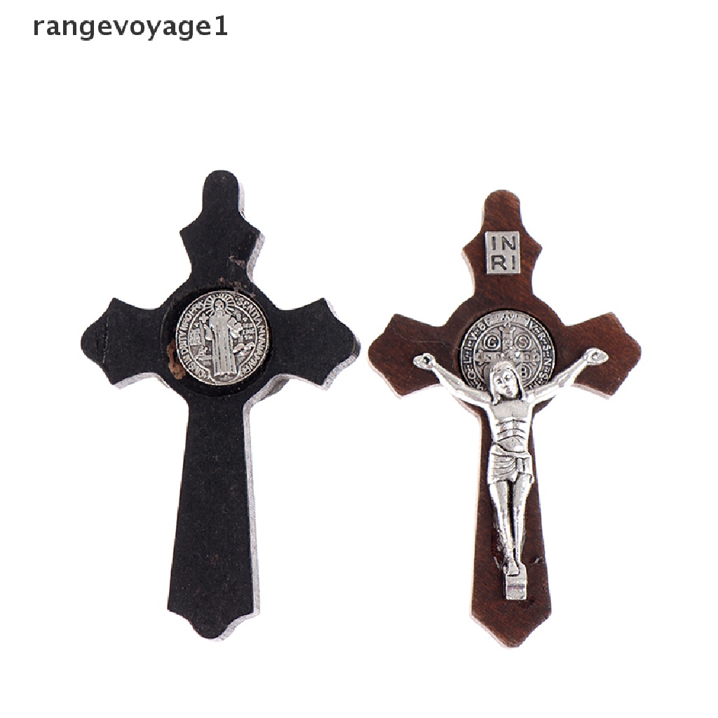 Thánh Giá Bằng Gỗ Tự Làm Mặt Vòng cổ Thánh Giá Chúa Jesus Cristo [Khoangevoyage1]