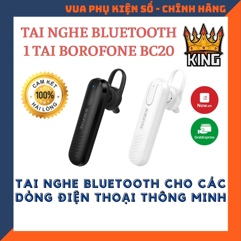 Tai Nghe Bluetooth Borofone BC20 Smart Chính Hãng Giá Rẻ