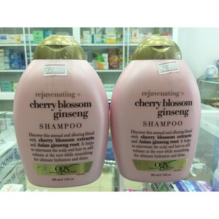 Dầu Gội Organix Cherry Blossom Gingseng 385ml