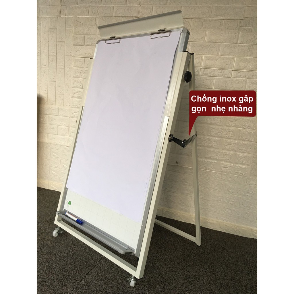 Bảng Flipchart 60x100cm Dongbu Hàn Quốc (Tặng: Bút, Lau bảng, giấy, nam châm)