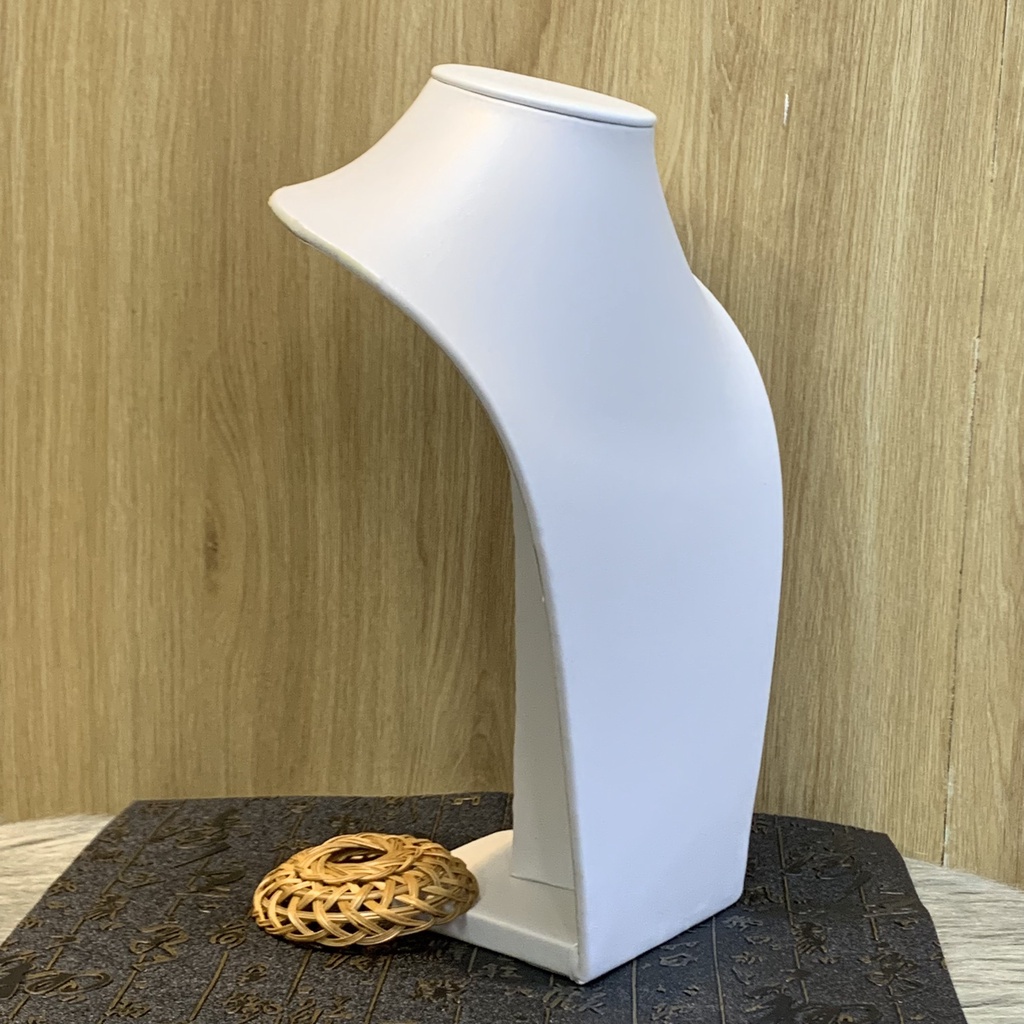 Tượng Cổ Da Lớn Cao 28cm Trưng Bày Dây Chuyền Vòng Cổ
