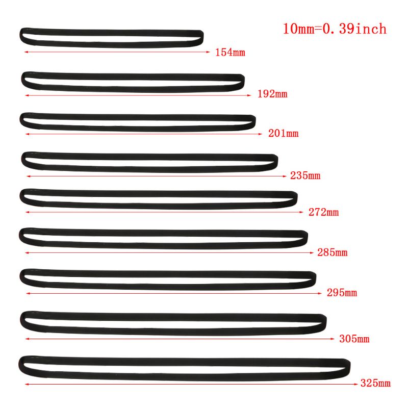 Dây đai cao su 5mm 4mm thay thế cho máy hát đĩa chuyên dụng