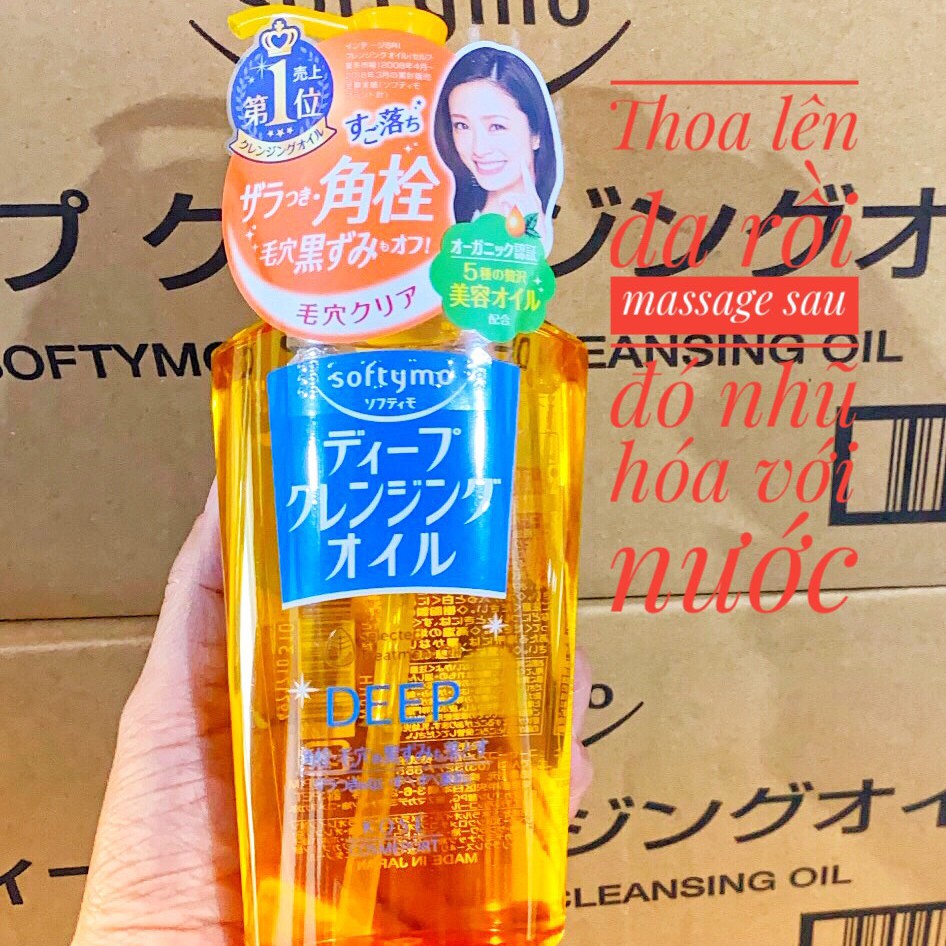 Dầu tẩy trang Kose Softymo Deep Cleansing Oil