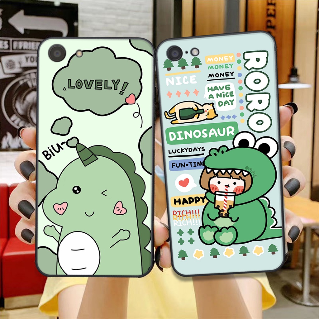 Ốp lưng OPPO A71 - A83 in hình khủng long đáng yêu - PK88