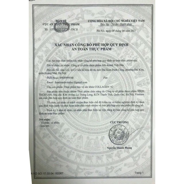 Marine COLLAGEN +C - Chống oxy hoá, chống lão hoá da