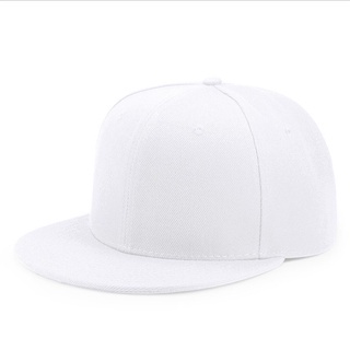 Mũ lưỡi trai vành phẳng màu sắc trơn phong cách hiphop đường phố