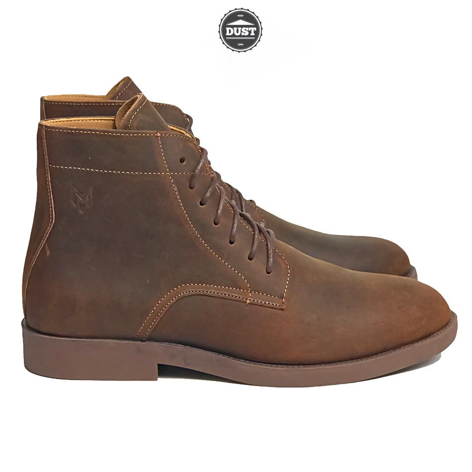 Giày cao cổ nam cao cấp Desert Plain Boots Mad Brown
