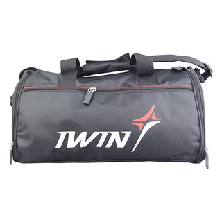 Túi tập gym đá bóng, thể thao, du lịch iwin màu đen nam tính, lịch lãm