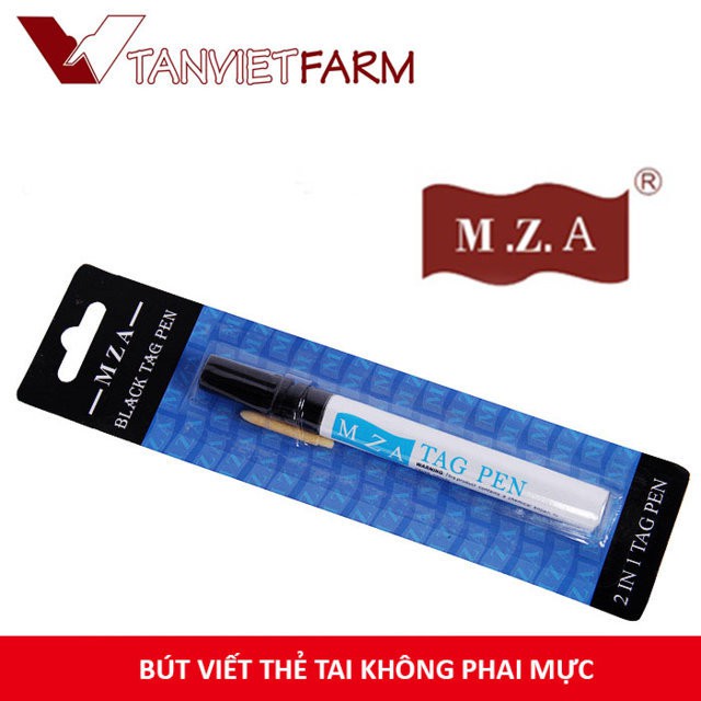 Bút viết thẻ tai mực không phai MZA