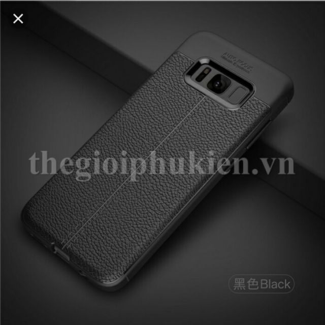 Ốp lưng galaxy s8/s8plus silicon giả da,chống sốc auto Focus