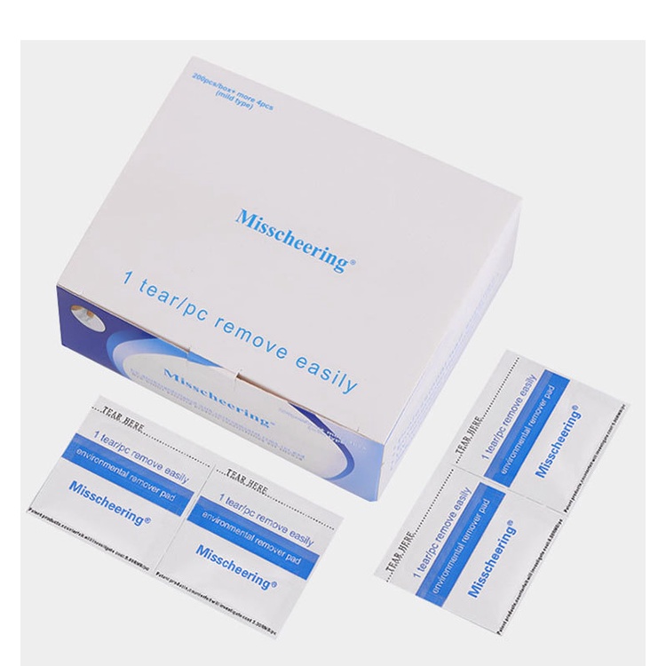 Set 50/100 Khăn Tẩy Sơn Móng Tay Tiện Dụng