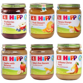 Dinh dưỡng đóng lọ Hipp 125g (Trên 4 tháng)
