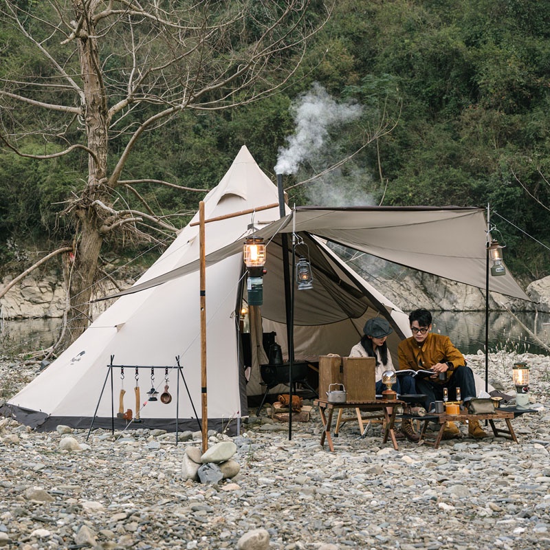 Lều Glamping 5-8 Người Phong Cách Mông Cổ Naturehike NH20ZP014