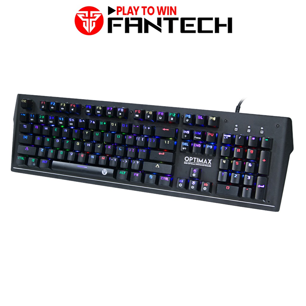 Bàn phím Cơ Optical Blue Switch Full size RGB Backlit Ghost Gaming - ✪ Fantech MK885 ✪ Blue Switch