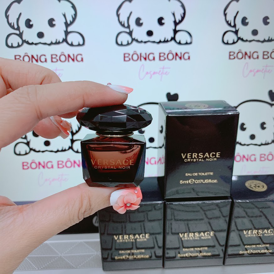 [Mini] Nước Hoa Versace Crystal Noir EDT 5ml hàng chuẩn Auth | Thế Giới Skin Care