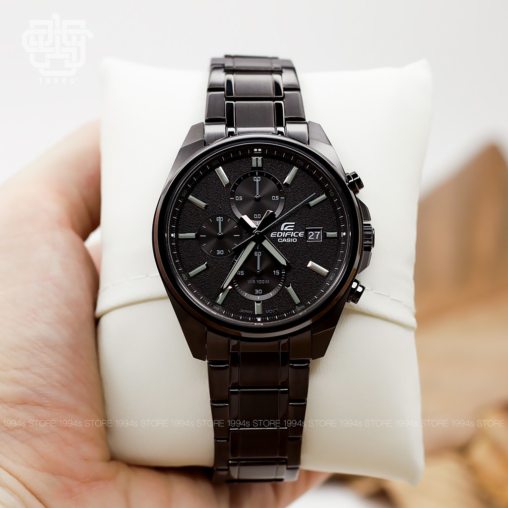 Đồng hồ nam Casio Edifice EFV-610 / EFV-610DC-1AV chống nước 100m, dây thép chính hãng