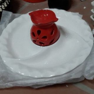 Khay lẩu kem đĩa xoắn