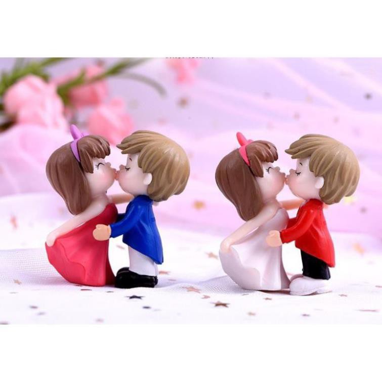 2 Chiếc Móc Khóa Đôi Hình Cô Dâu &amp; Chú Rể A07